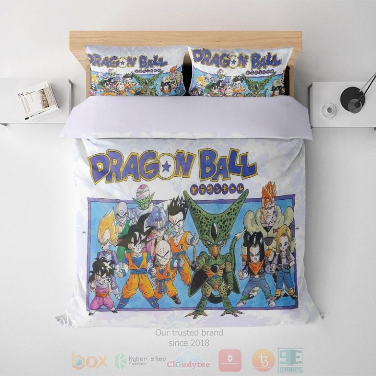 Vintage-Dragon-Ball-Floral-Embossed-Bedding-Set-1