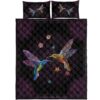 Vintage Hummingbird Lover All Over Print Bedding Set