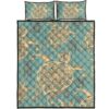 Vintage Sea Turtle All Over Print Bedding Set