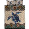 Vintage Sea Turtle All Over Printed Bedding Set