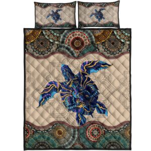 Vintage Sea Turtle All Over Printed Bedding Set