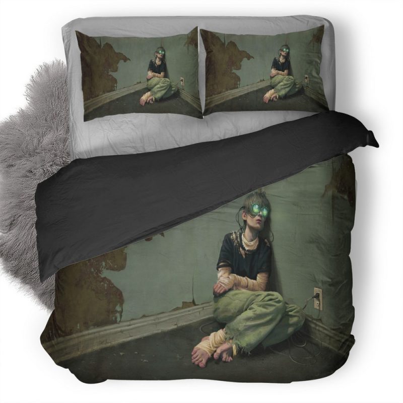 Virtual Addict Scifi Cyborg Vz Duvet Cover and Pillowcase Set Bedding Set Virtual Addict Scifi Cyborg Vz Duvet Cover and Pillowcase Set Bedding Set
