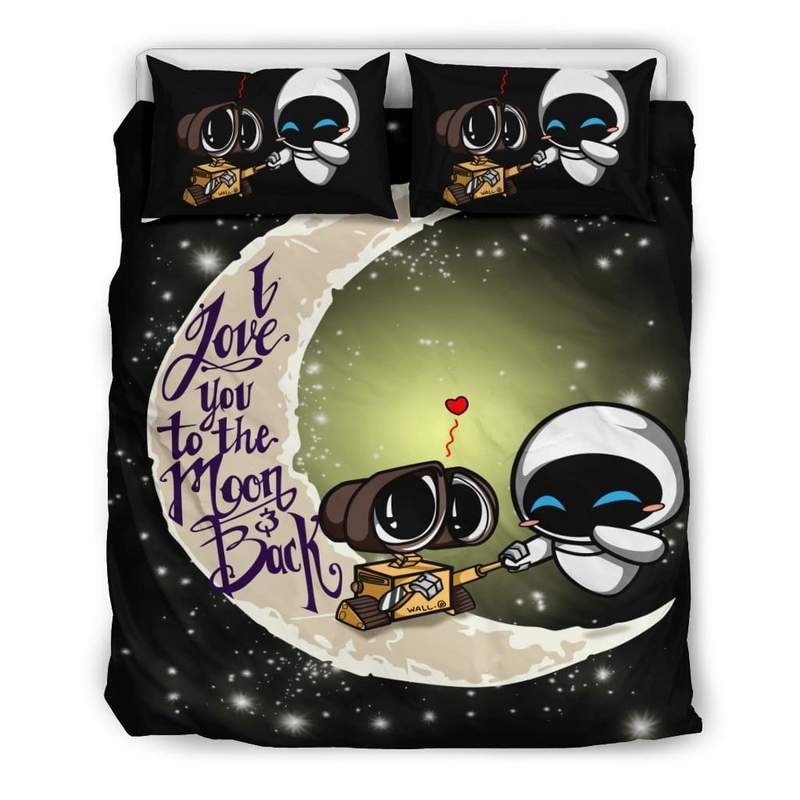 Wall E Eve Duvet Cover and Pillowcase Set Bedding Set Wall E Eve Duvet Cover and Pillowcase Set Bedding Set