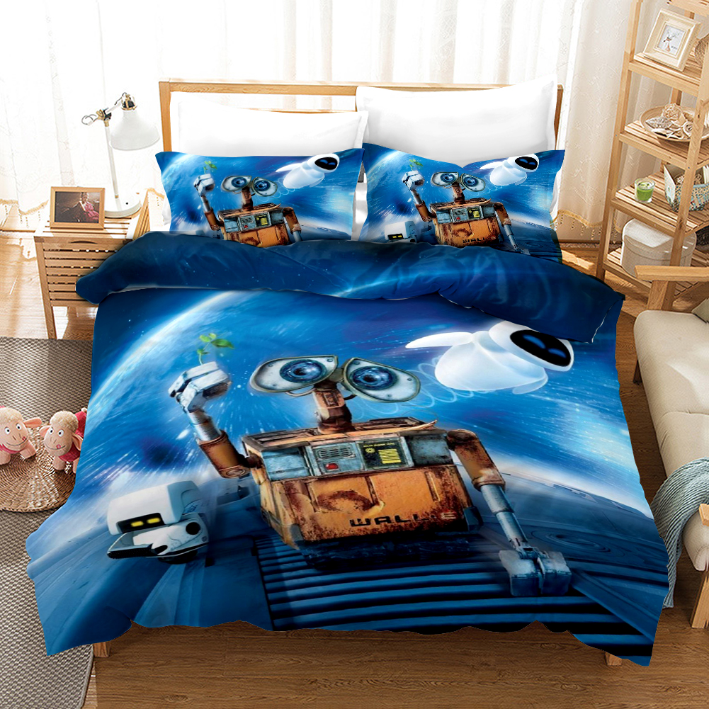Walle Duvet Cover and Pillowcase Set Bedding Set Walle Duvet Cover and Pillowcase Set Bedding Set