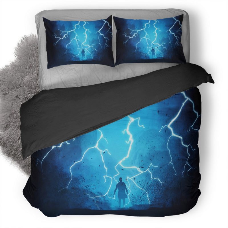 Warrior Fantasy Lightning Az Duvet Cover and Pillowcase Set Bedding Set Warrior Fantasy Lightning Az Duvet Cover and Pillowcase Set Bedding Set