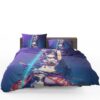 Warrior Girl Katana Anime Bedding Set