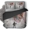 Warrior Sword Pb Duvet Cover and Pillowcase Set Bedding Set