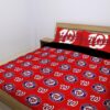 Washington Nationals Duvet Cover and Pillowcase Set Bedding Set 1014