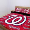 Washington Nationals Duvet Cover and Pillowcase Set Bedding Set 1015