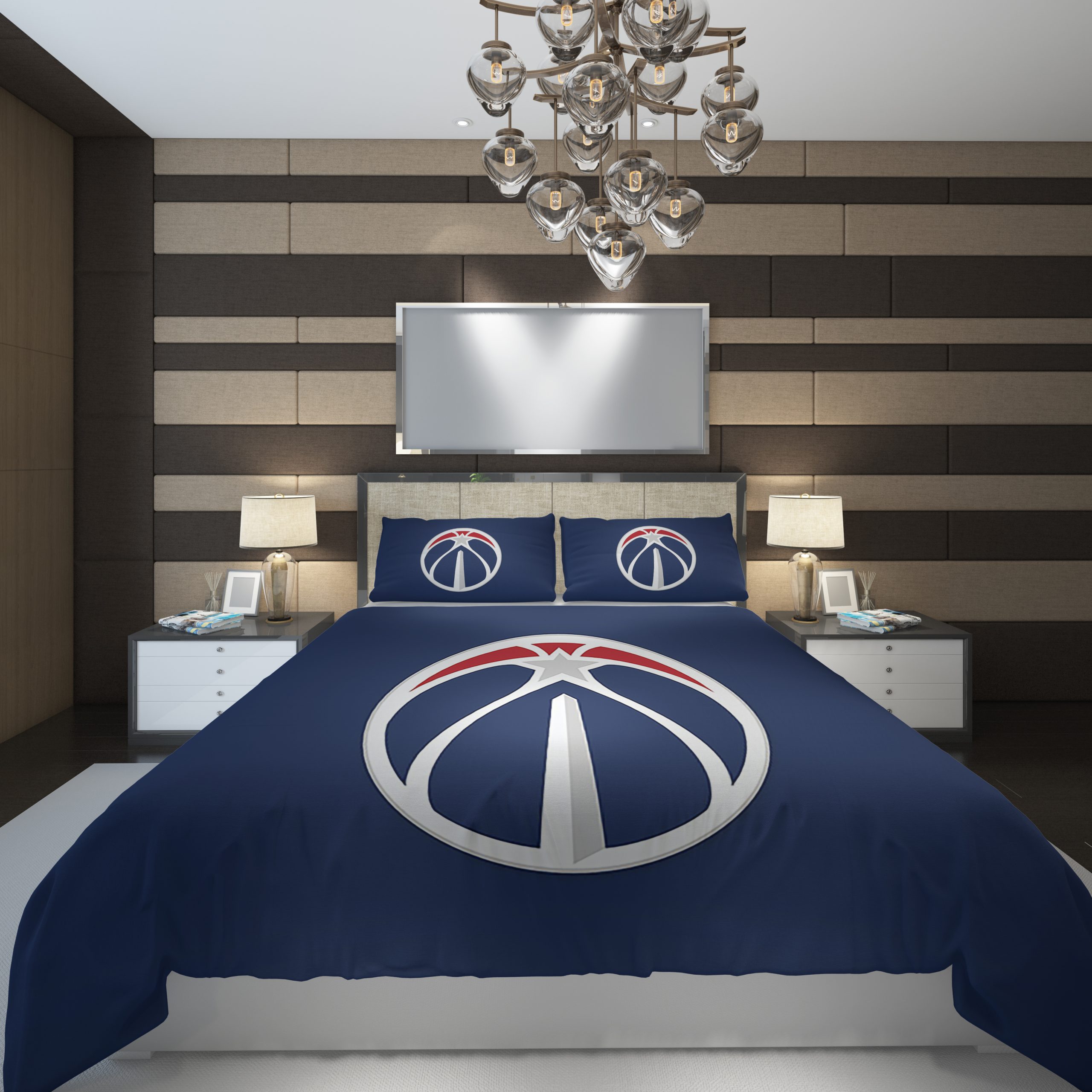 Washington Wizards NBA Basketball ize Duvet Cover and Pillowcase Set Bedding Set Washington Wizards NBA Basketball ize Duvet Cover and Pillowcase Set Bedding Set