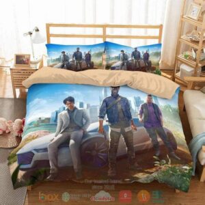 Watch Dogs 2 Game Quilt Bedding Set