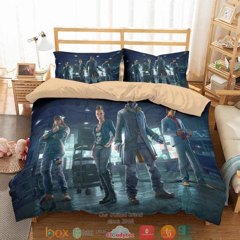 Watch Dogs Quilt Bedding Set Watch Dogs Quilt Bedding Set