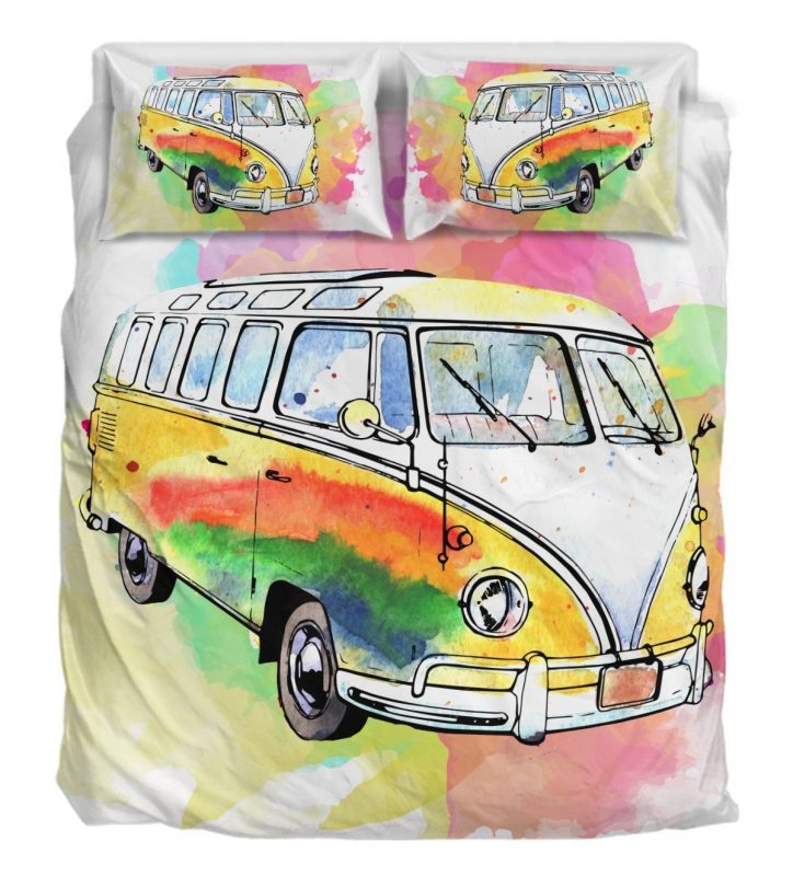 Watercolor Van Duver Duvet Cover and Pillowcase Set Bedding Set Watercolor Van Duver Duvet Cover and Pillowcase Set Bedding Set