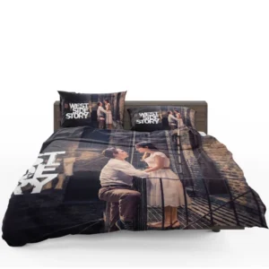 West Side Story Movie Rachel Zegler Ansel Elgort Bedding Set
