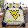 West Virginia Mountaineers Football All Over Print Bedding Set
