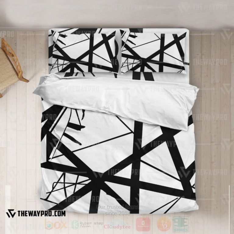 White-Frankenstrat-Strings-Custom-Bedding-Set-2