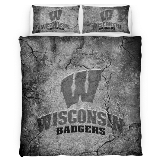 Wicousin Badger Art Crack Bedding Set Wicousin Badger Art Crack Bedding Set