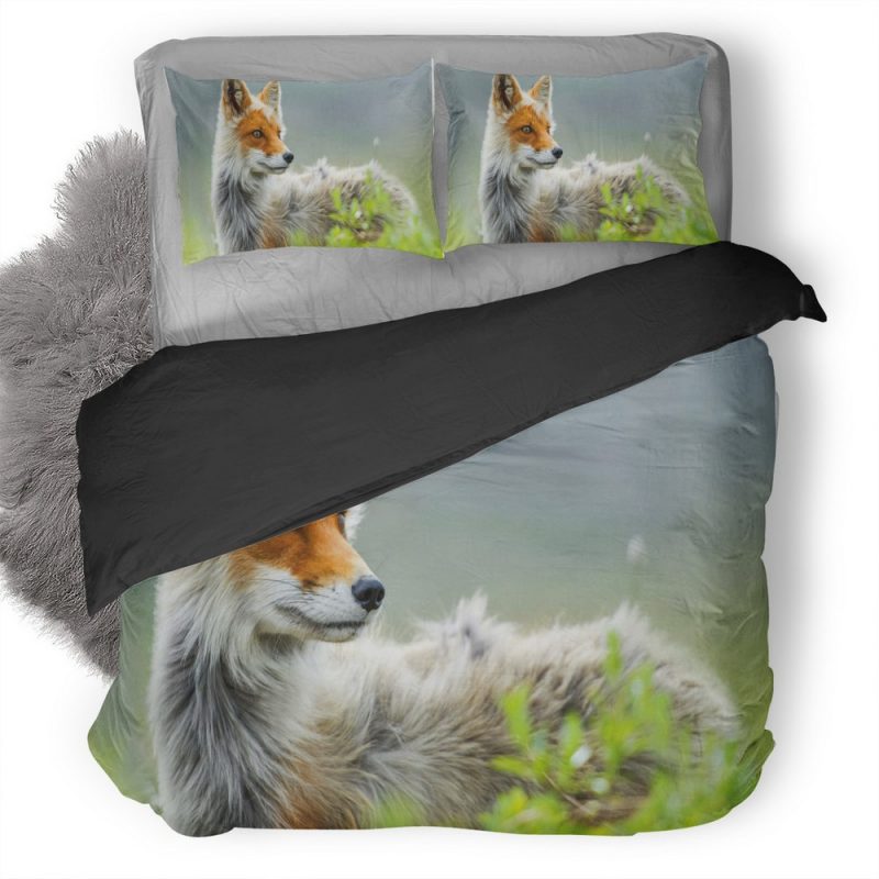 Wild Fox Art Duvet Cover and Pillowcase Set Bedding Set Wild Fox Art Duvet Cover and Pillowcase Set Bedding Set