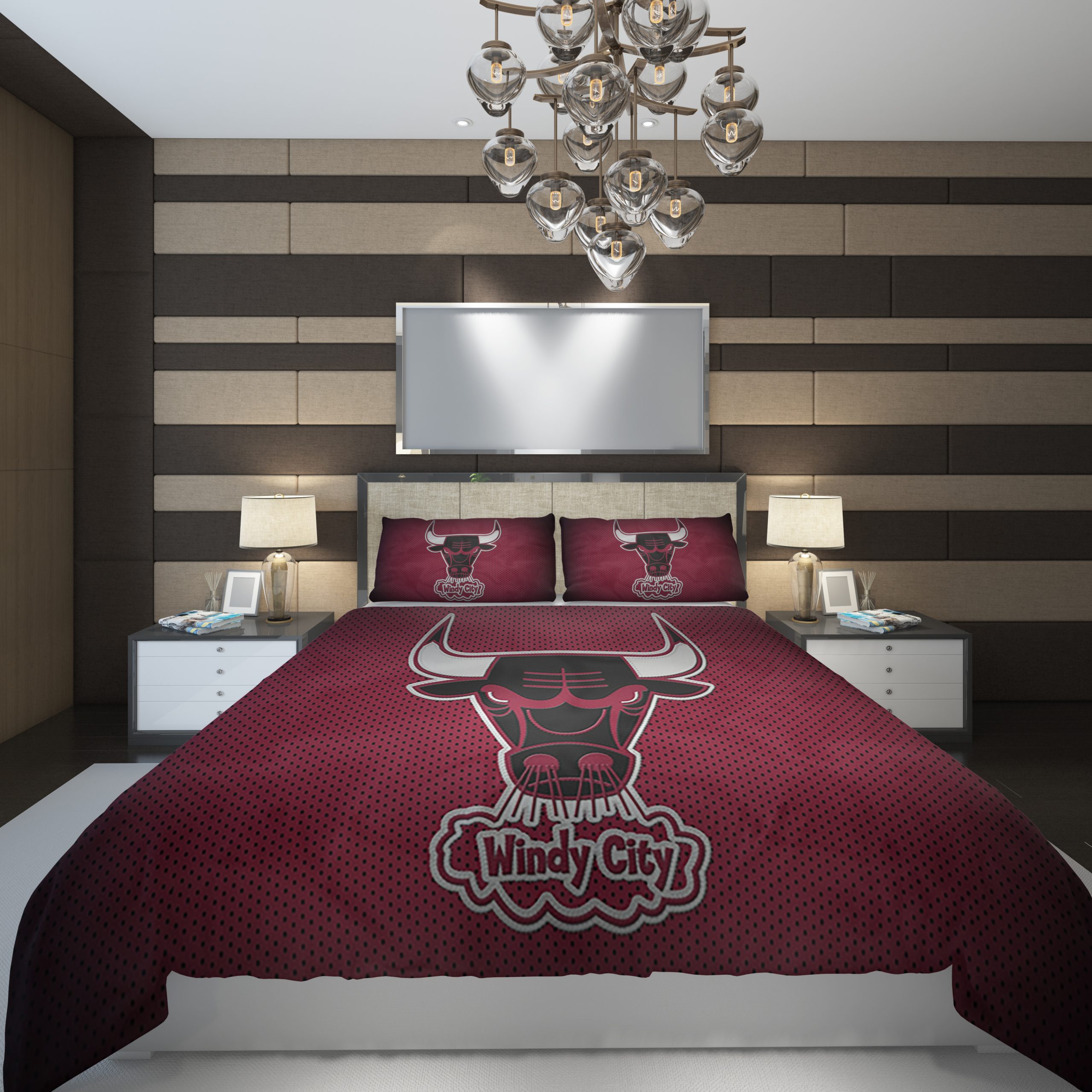 Windy City Duvet Cover and Pillowcase Set Bedding Set Windy City Duvet Cover and Pillowcase Set Bedding Set