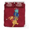 Winnie The Pooh Merry Christmas Everyone Bedding Set