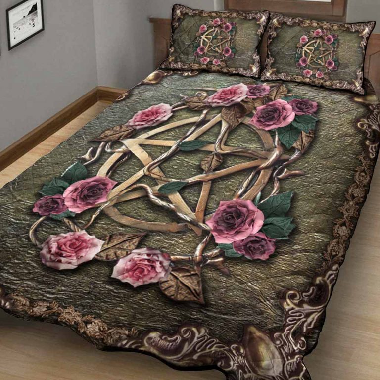Witch-Mystical-3D-Pattern-Print-Quilt-Bedding-Set-1
