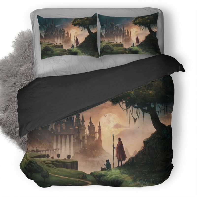 Wizard Journey 0K Duvet Cover and Pillowcase Set Bedding Set Wizard Journey 0K Duvet Cover and Pillowcase Set Bedding Set