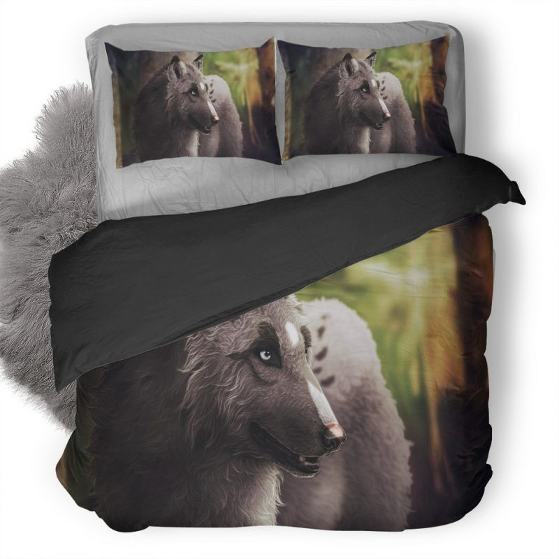 Wolf Artwork Cs Duvet Cover and Pillowcase Set Bedding Set Wolf Artwork Cs Duvet Cover and Pillowcase Set Bedding Set