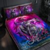 Wolf Moon You And Me We Got This Quilt Bedding Set