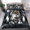 Wolf Native American 3D All Over Printed Bedding Set