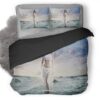 Women Coming Out Of Sea Water Eq Duvet Cover and Pillowcase Set Bedding Set