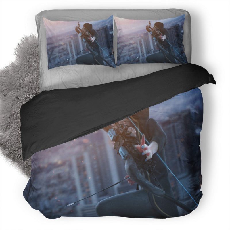 Women Hunter Blonde Y6 Duvet Cover and Pillowcase Set Bedding Set Women Hunter Blonde Y6 Duvet Cover and Pillowcase Set Bedding Set