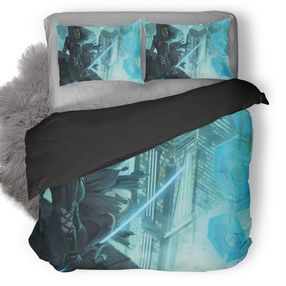 Women With Lightsaber Star Wars Dl Duvet Cover and Pillowcase Set Bedding Set Women With Lightsaber Star Wars Dl Duvet Cover and Pillowcase Set Bedding Set