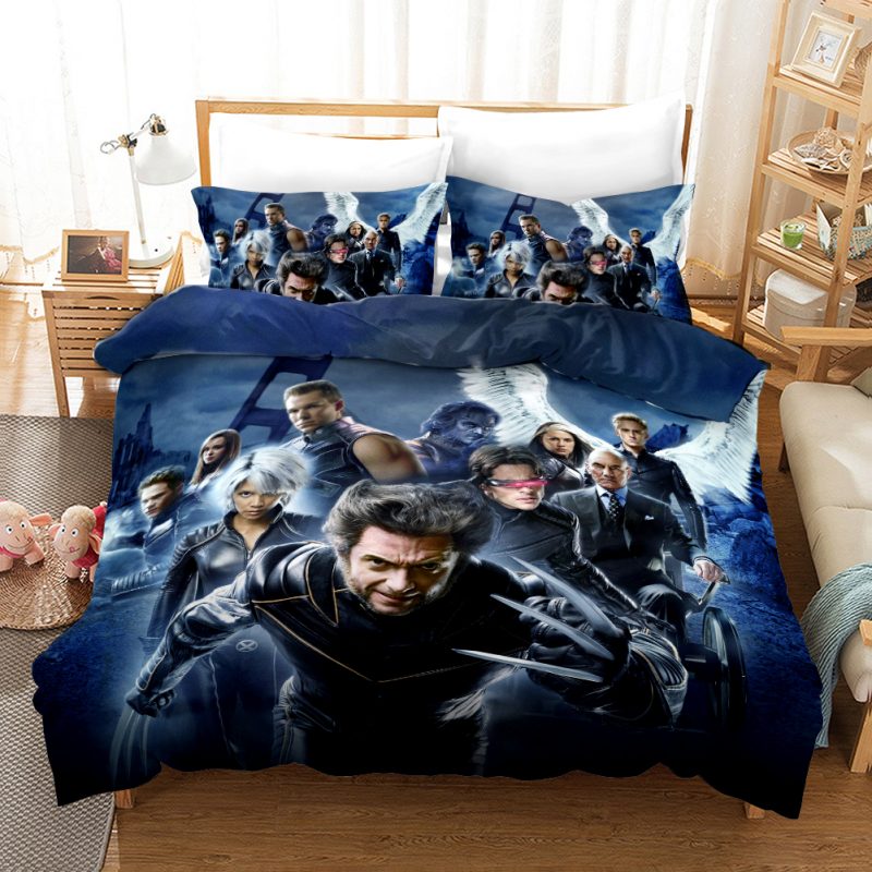 X Men Duvet Cover and Pillowcase Set Bedding Set X Men Duvet Cover and Pillowcase Set Bedding Set