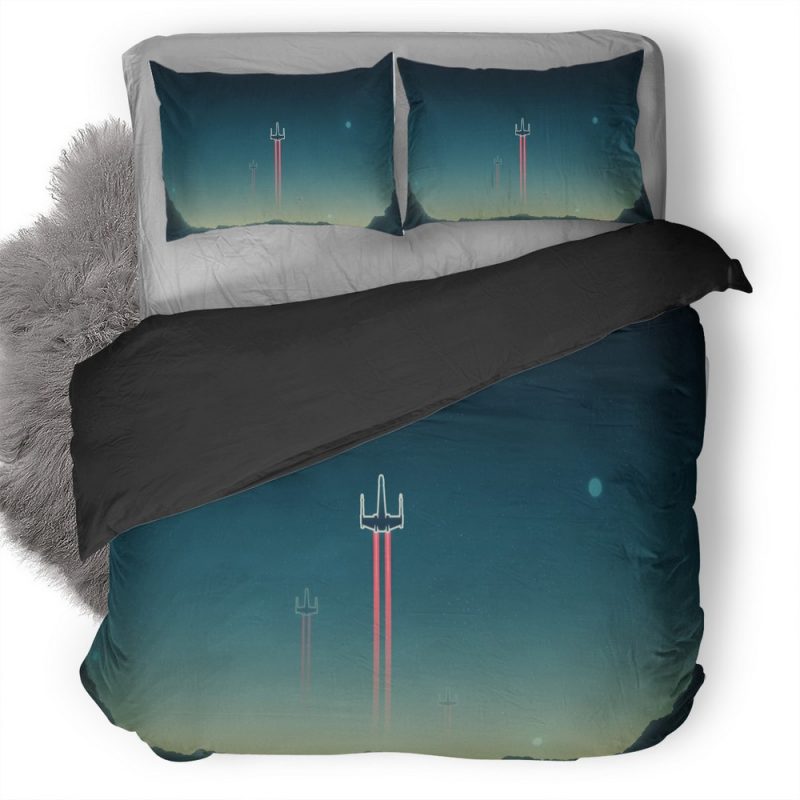 X Wing Ship Artwork U9 Duvet Cover and Pillowcase Set Bedding Set X Wing Ship Artwork U9 Duvet Cover and Pillowcase Set Bedding Set