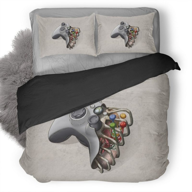 Xbox 360 Console Minimalism Hd Duvet Cover and Pillowcase Set Bedding Set Xbox 360 Console Minimalism Hd Duvet Cover and Pillowcase Set Bedding Set