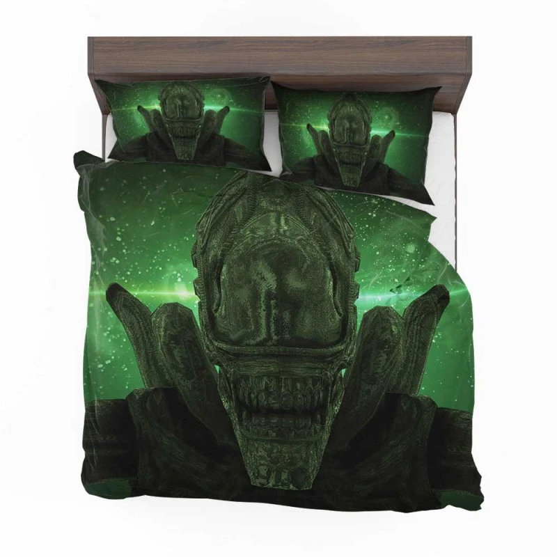 Xenomorph-in-Alien-Covenant-Science-Fiction-Movie-Bedding-Set-1