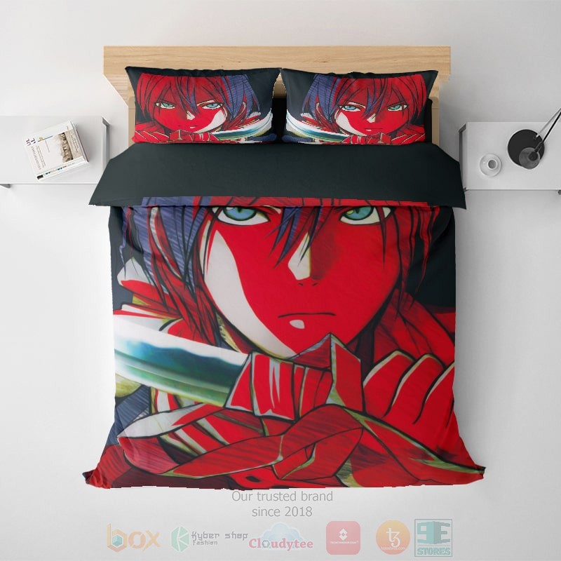 Yato Noragami God Of Destruction Katana Anime Bedding Set Yato Noragami God Of Destruction Katana Anime Bedding Set