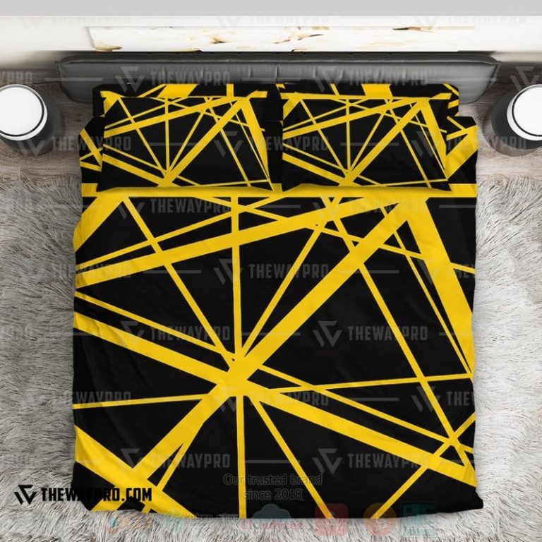 Yellow-Frankenstrat-Strings-Custom-Yellow-Black-Bedding-Set-1