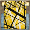 Yellow Frankenstrat Strings Custom Yellow-White Bedding Set
