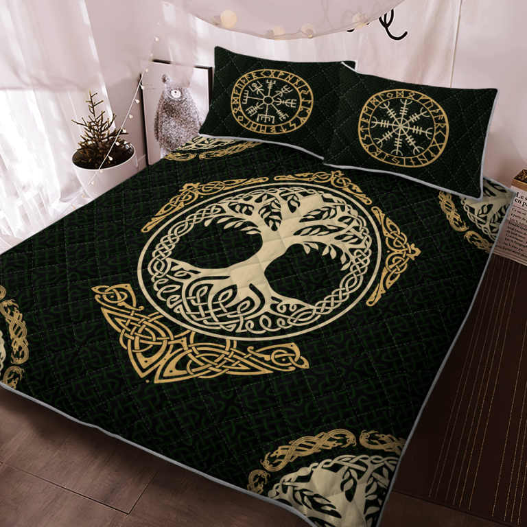 Yggdrasil-The-Tree-Of-Life-Norse-Mythology-Quilt-Bedding-Set-2