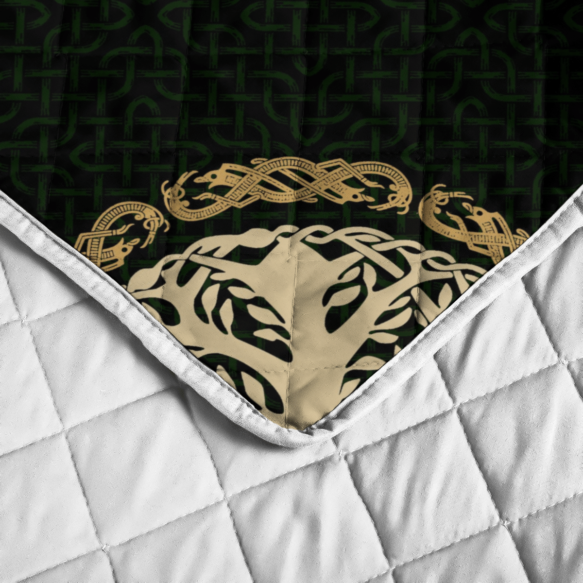 Yggdrasil The Tree Of Life Norse Mythology Quilt Bedding Set Yggdrasil The Tree Of Life Norse Mythology Quilt Bedding Set