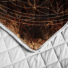 Yggdrasil The Tree Of Life Yellow Black Quilt Bedding Set