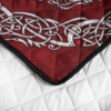 Yggdrasil Vegvisir Red Quilt Bedding Set