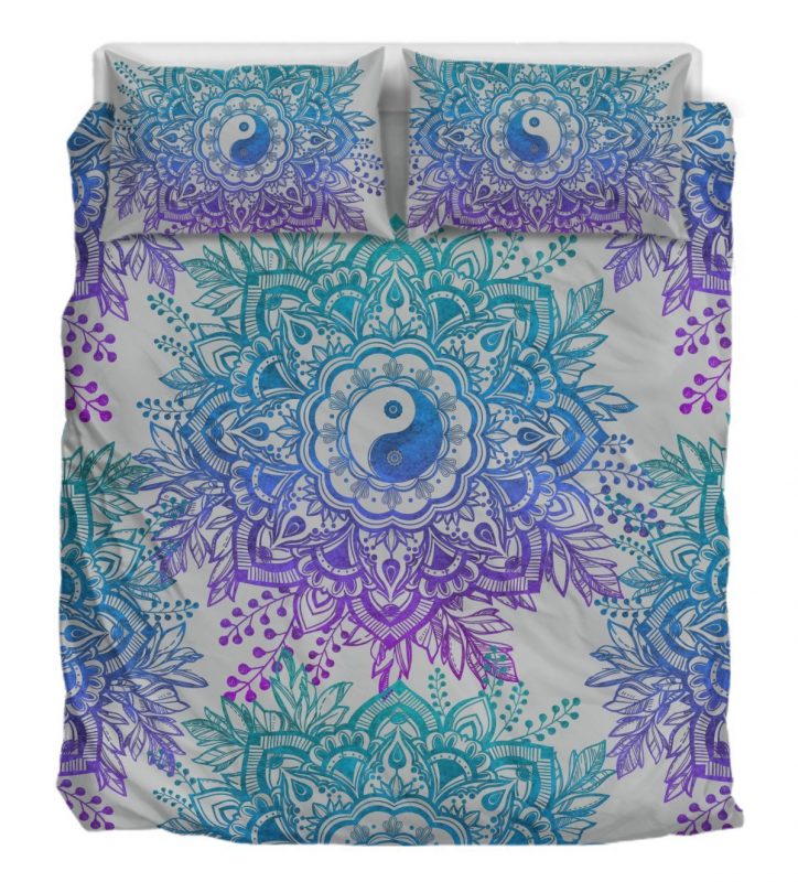 Yin Yang Mandala Duver Duvet Cover and Pillowcase Set Bedding Set Yin Yang Mandala Duver Duvet Cover and Pillowcase Set Bedding Set