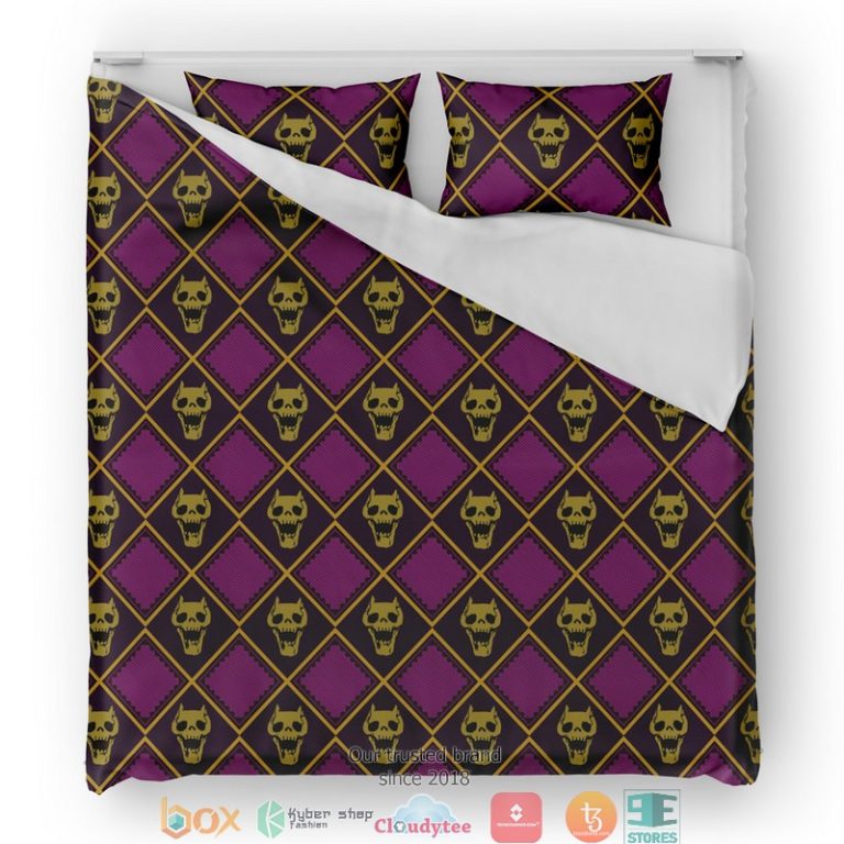 Yoshikage-Kira-Killer-Queen-Jojos-Bizarre-Adventure-Bedding-Set-1
