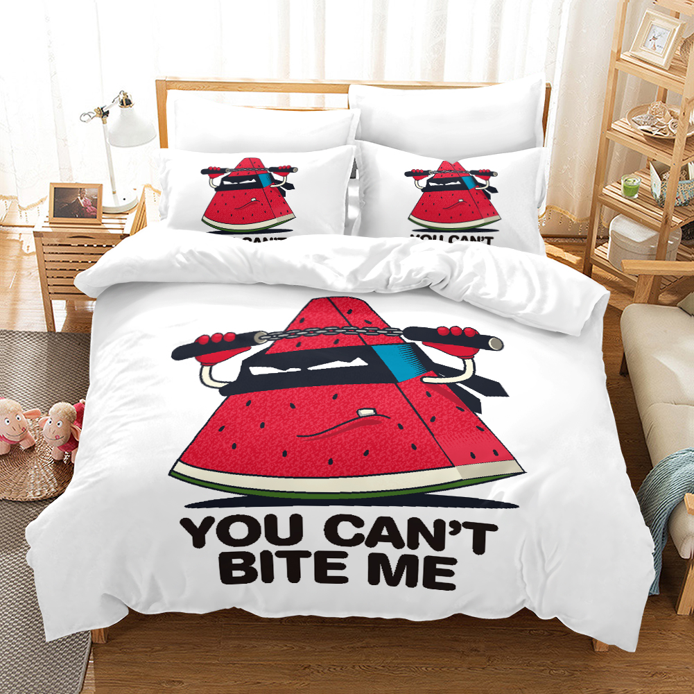 You Cant Bite Me Duvet Cover and Pillowcase Set Bedding Set You Cant Bite Me Duvet Cover and Pillowcase Set Bedding Set