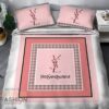 Yves Saint Laurent Pink 2 Duvet Cover Sheet Cover Pillow Cases Luxury Bedding Sets