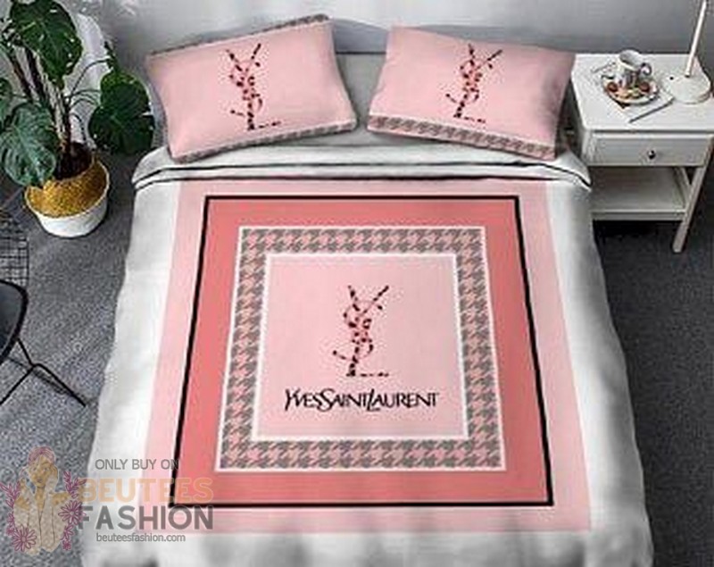Yves Saint Laurent Pink 2 Duvet Cover Sheet Cover Pillow Cases Luxury Bedding Sets Yves Saint Laurent Pink 2 Duvet Cover Sheet Cover Pillow Cases Luxury Bedding Sets