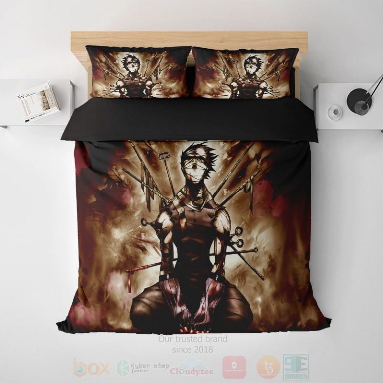 Zabuza-Momchi-Sword-Embossed-Naruto-Bedding-Set-1