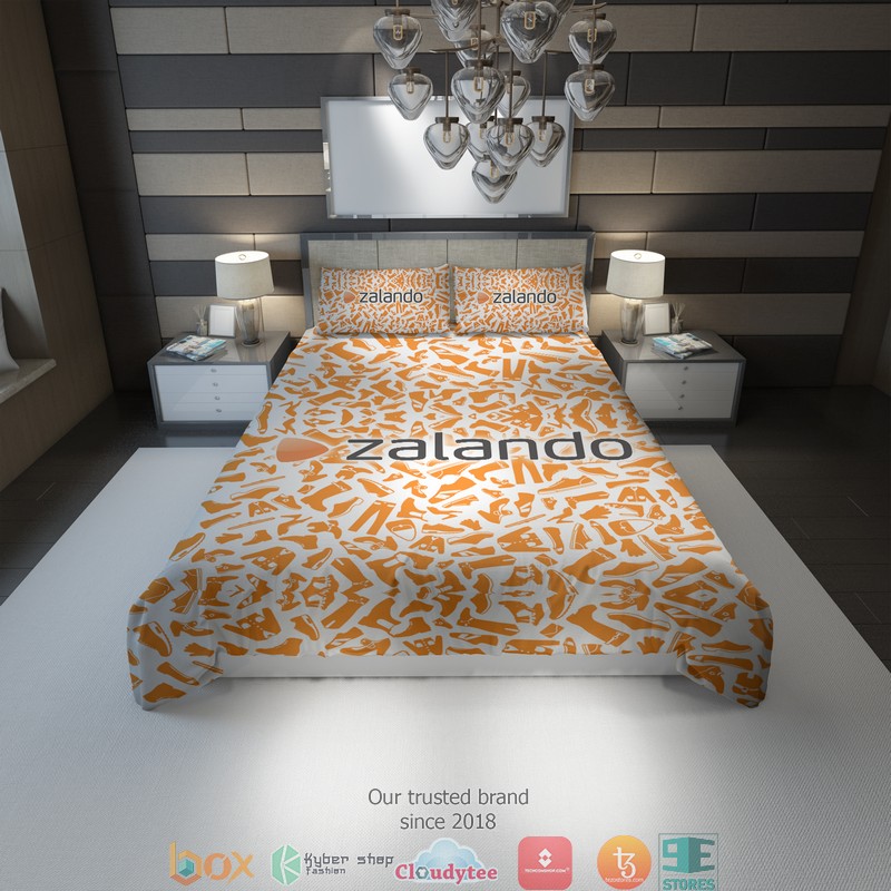 Zalando Orange Bedding Set Zalando Orange Bedding Set